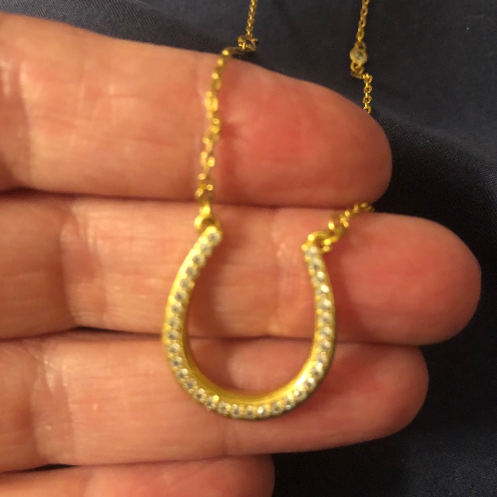 Kate spade horseshoe necklace